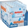 Huggies billendoekjes - Pure 99% water - 36 x 56 stuks – 2016 doekjes –